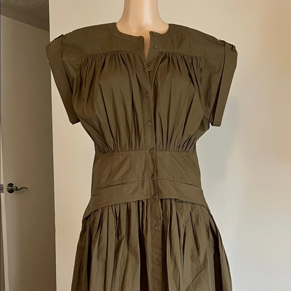 Ulla Johnson Olive Midi Dress - Picture 2 of 14
